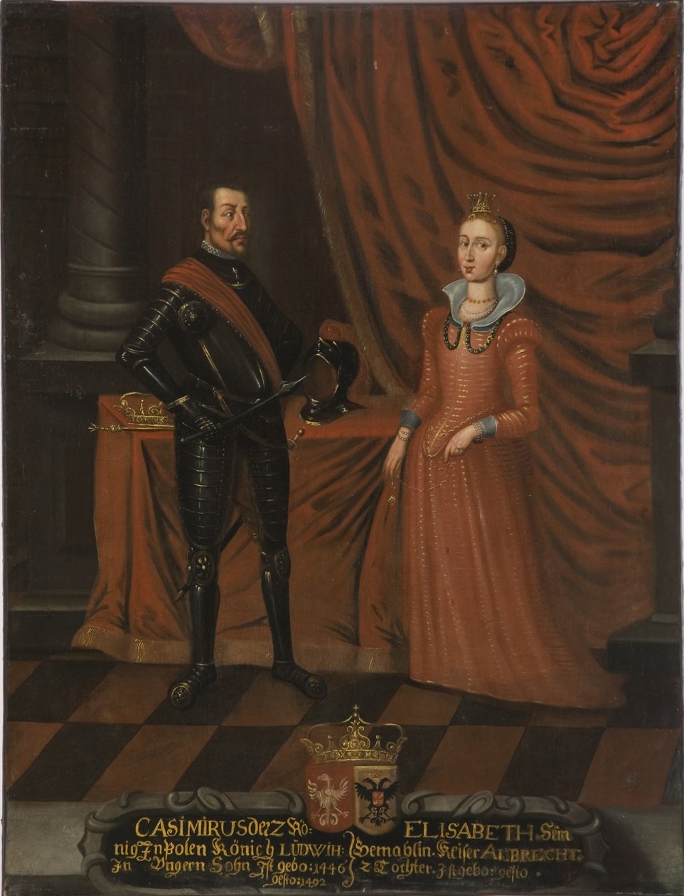 Casimir en Elizabeth door Unbekannt Unbekannt