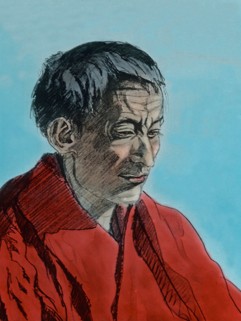 Een nobele Lama door Unbekannter Künstler