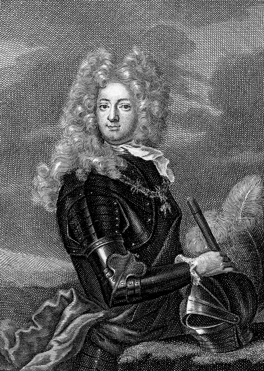 Adrien Maurice graaf van Ayen 1678-1766, 3e hertog van Noailles (gravure) door Unbekannter Künstler