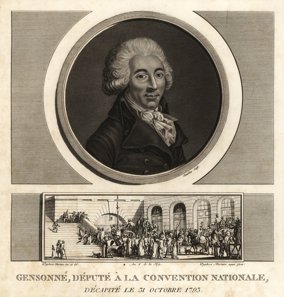 Armand Gensonne (1758-1793), Franse politicus en afgevaardigde van de Conventie door Unbekannt
