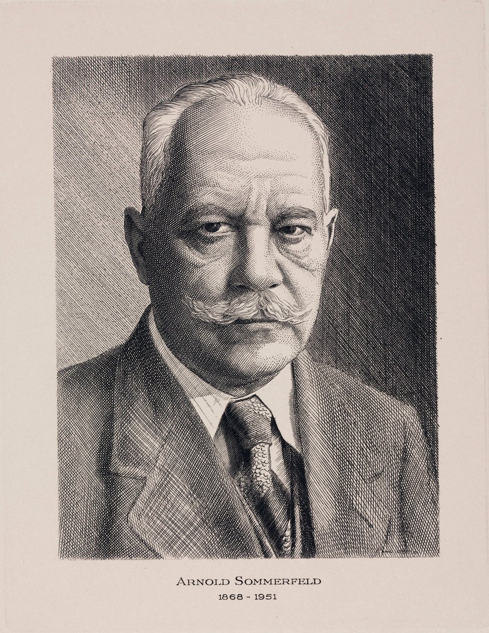 Arnold Sommerfeld, Duitse natuurkundige, ca. 1930 door Unbekannt