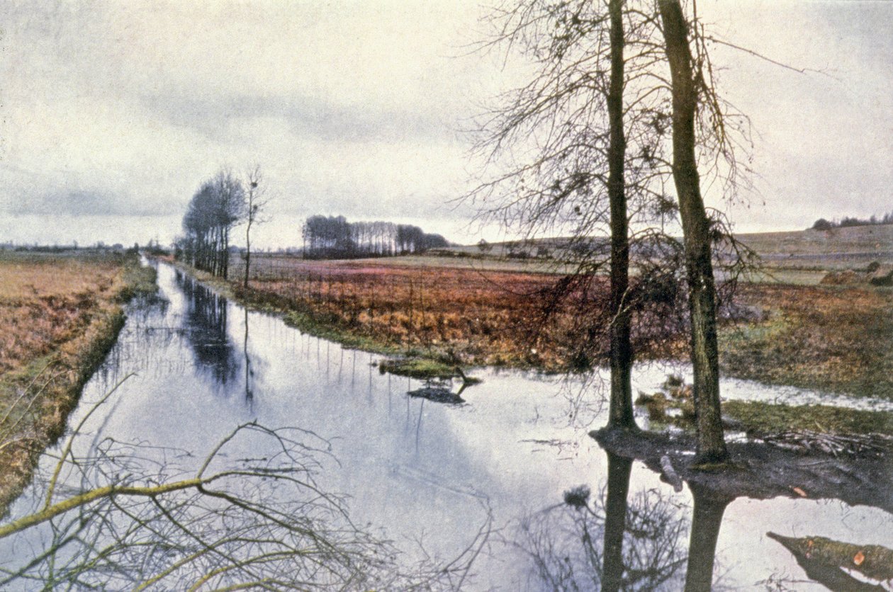 Slag bij de Marne, moerassen van Saint Gond door Unbekannter Künstler