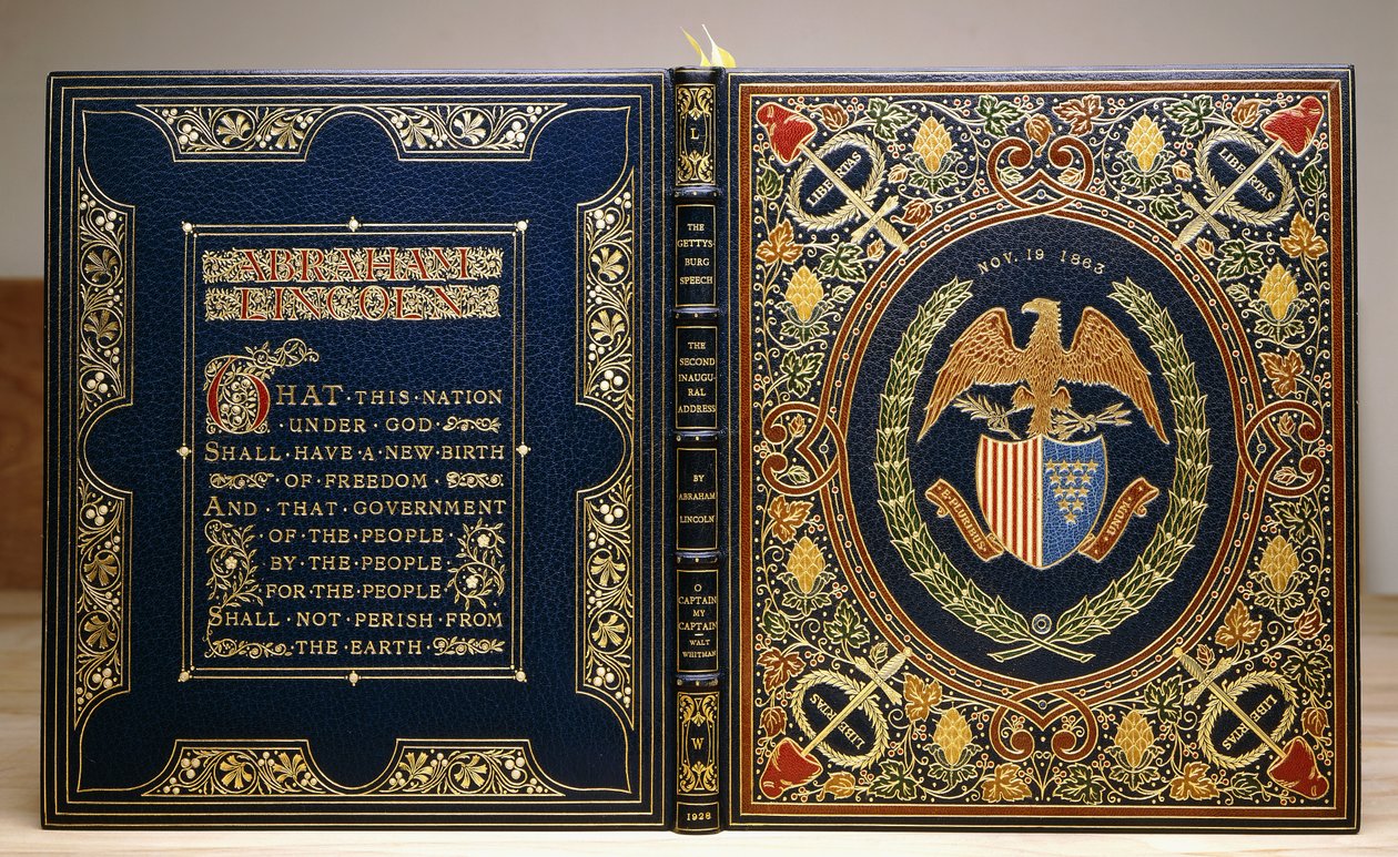 Omslag van het boek "The Gettysberg Speech and The Second Inaugural Address, 1928" door Unbekannt