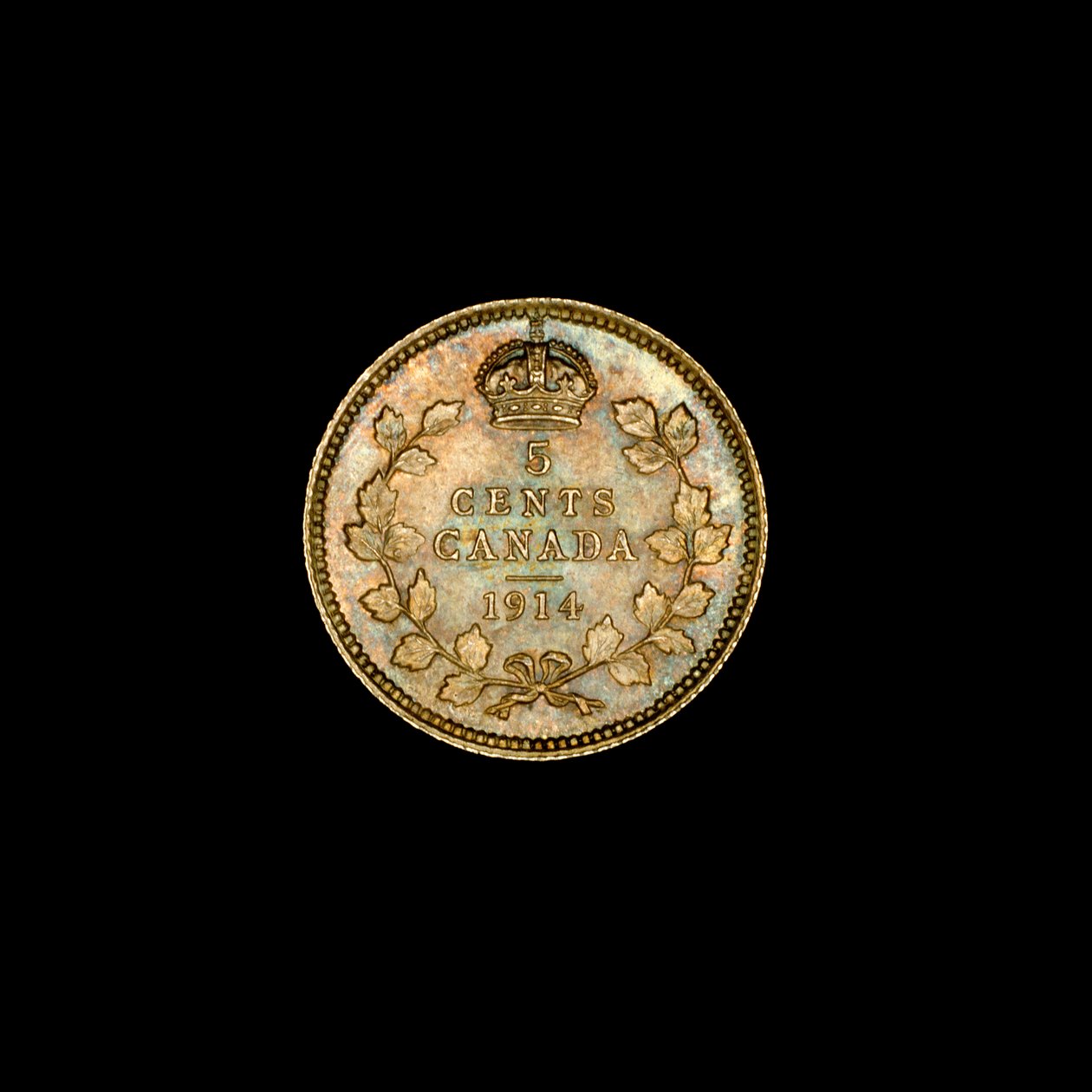 Canadese 5 cent munt door Unbekannter Künstler