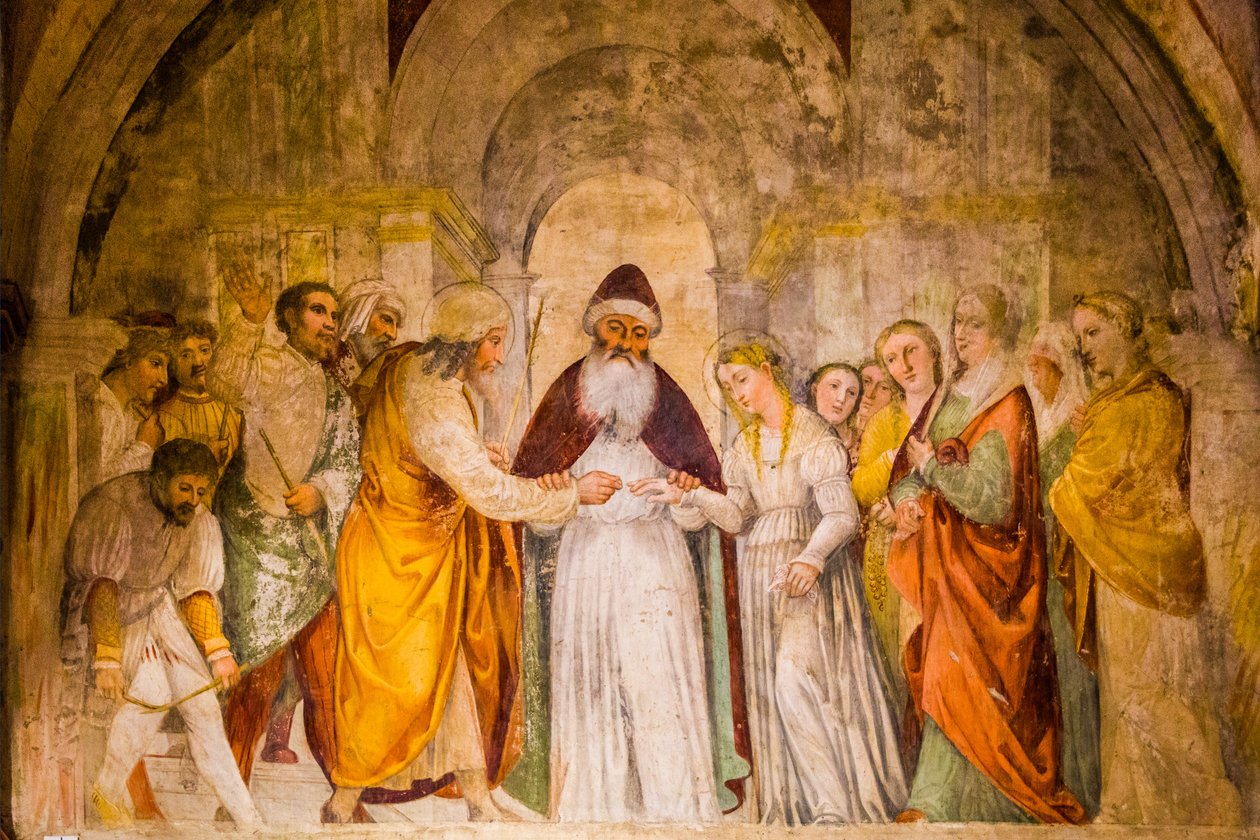 Kerk van San Salvatore, Brescia door Unbekannter Künstler
