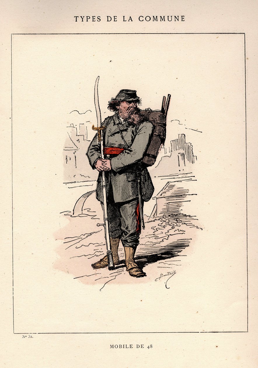 Commune van Parijs: kostuum van MOBILE DE 48 in 