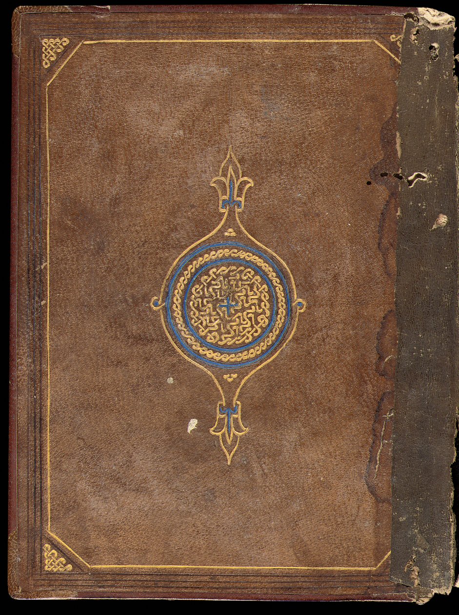 Omslag van een bijna complete Kufische Koran, Noord-Afrika of Nabije Oosten, begin 10e eeuw door Unbekannt