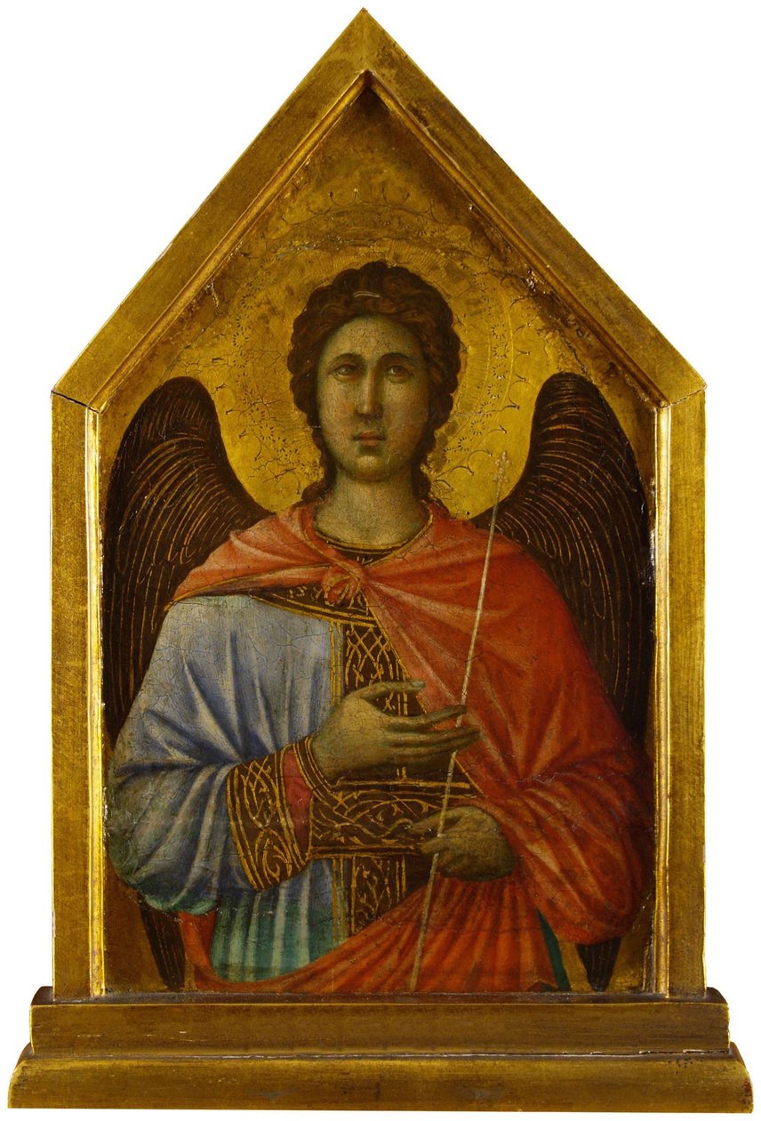 Duccio engel gabriel door Unbekannter Künstler