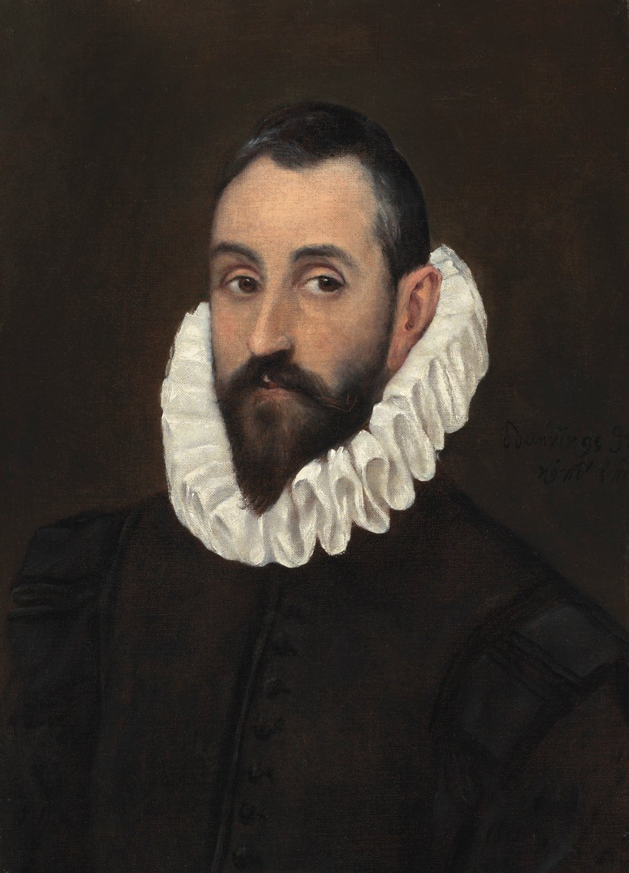 El Greco - Portret van een edelman 2020 NYR 18715 0026-102907 door Unbekannter Künstler
