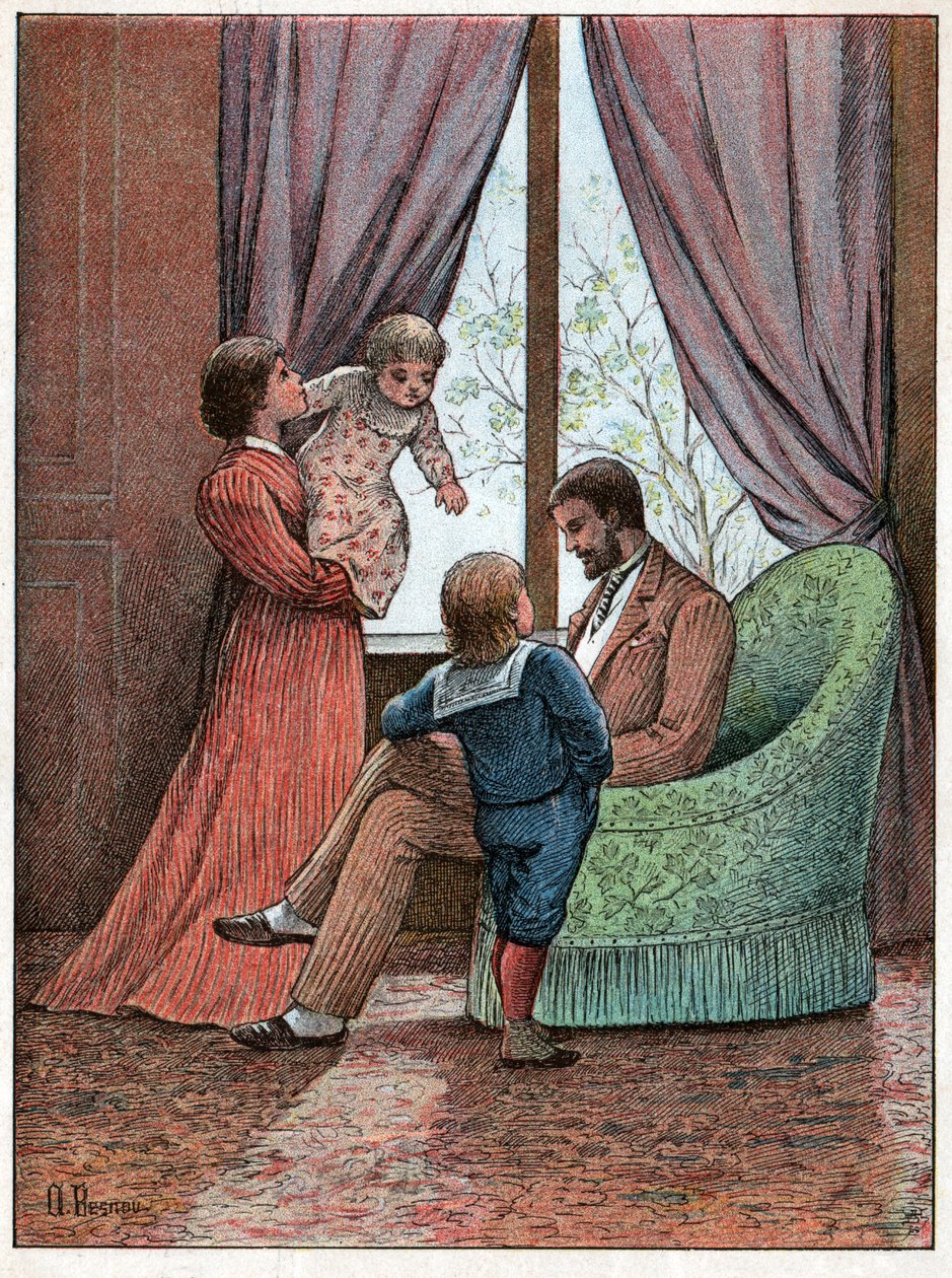 Middenklasse familie door Nicolas Liez