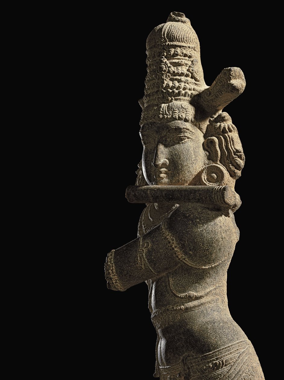 Beeld van Venugopala, Zuid-India, late Chola / vroege Vijayanagar periode, late 13e / vroege 14e eeuw door Unbekannt