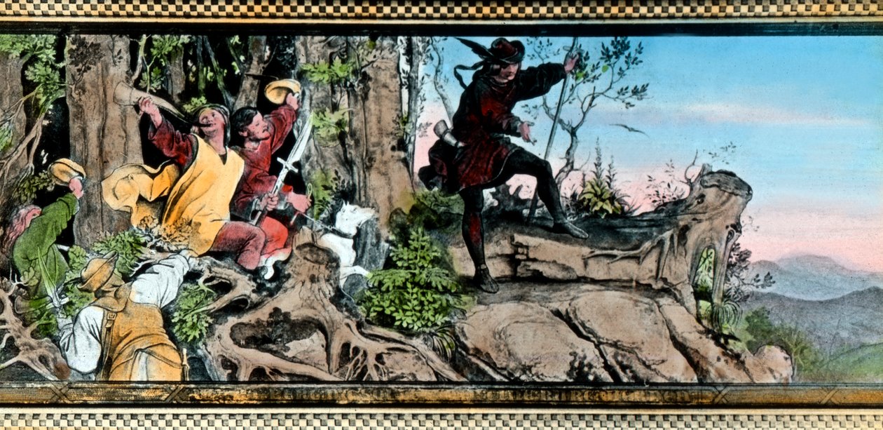 Stichting van de Wartburg door Unbekannter Künstler