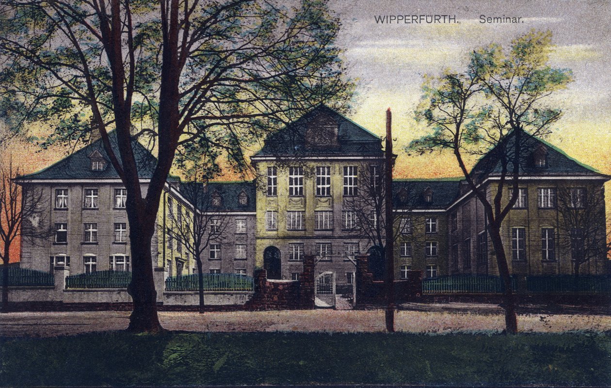 Duitsland, Wipperfurth: buitenaanzicht van het 