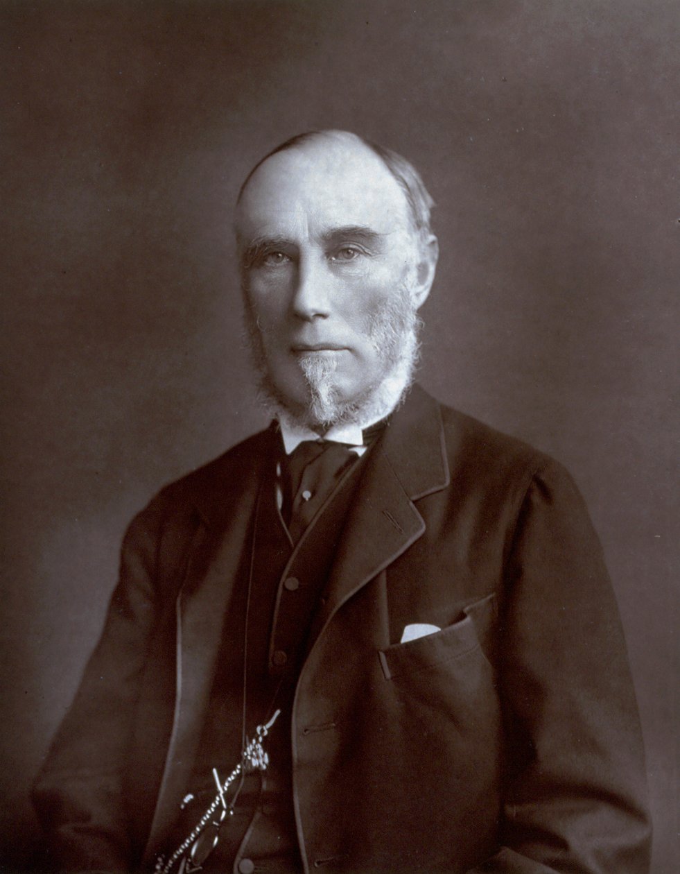 Halflang portret van de onderkoning van de Indiën Thomas Baring, graaf van Northbrook door Unbekannter Künstler