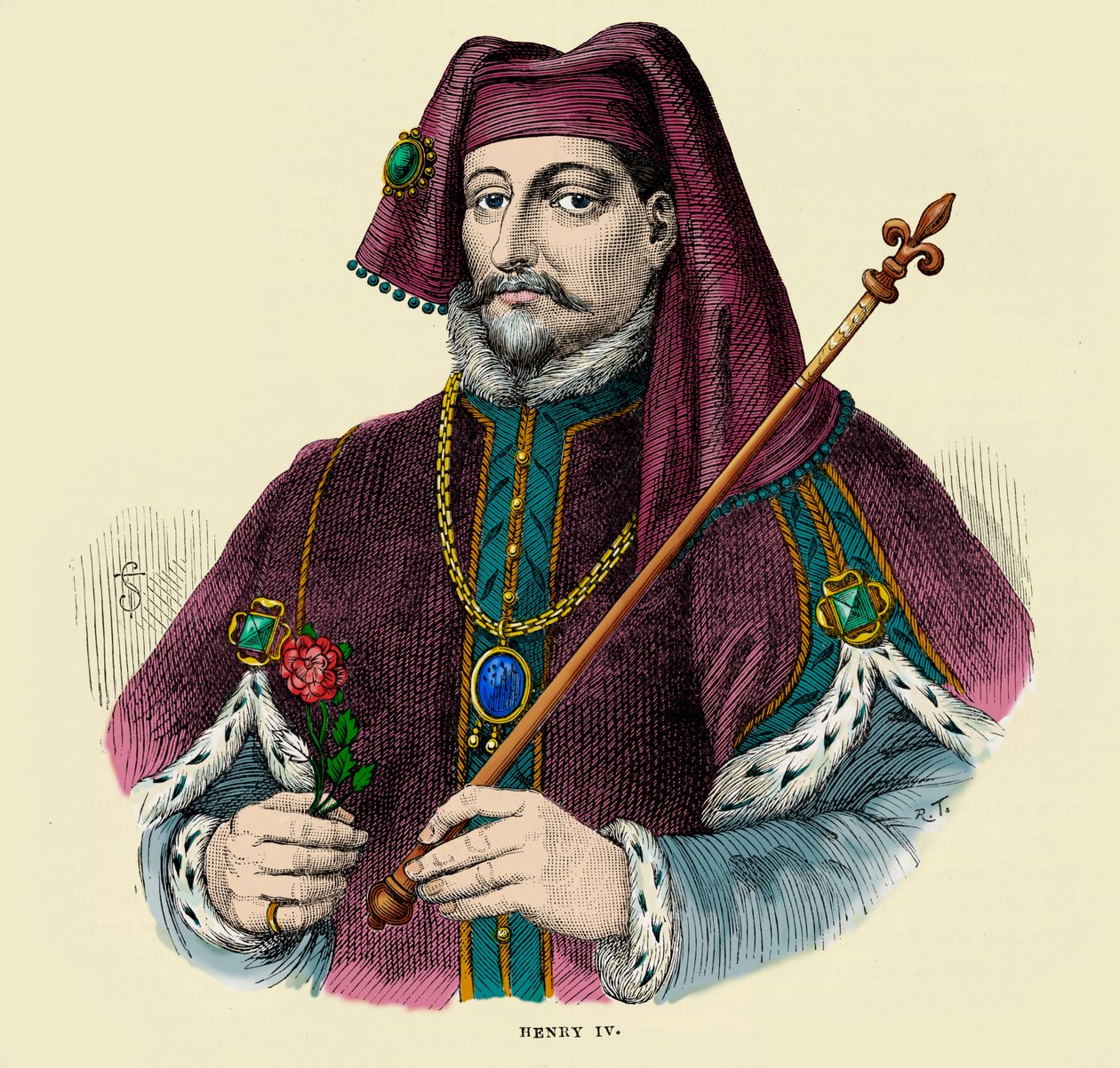 Hendrik IV van Engeland door Unbekannter Künstler