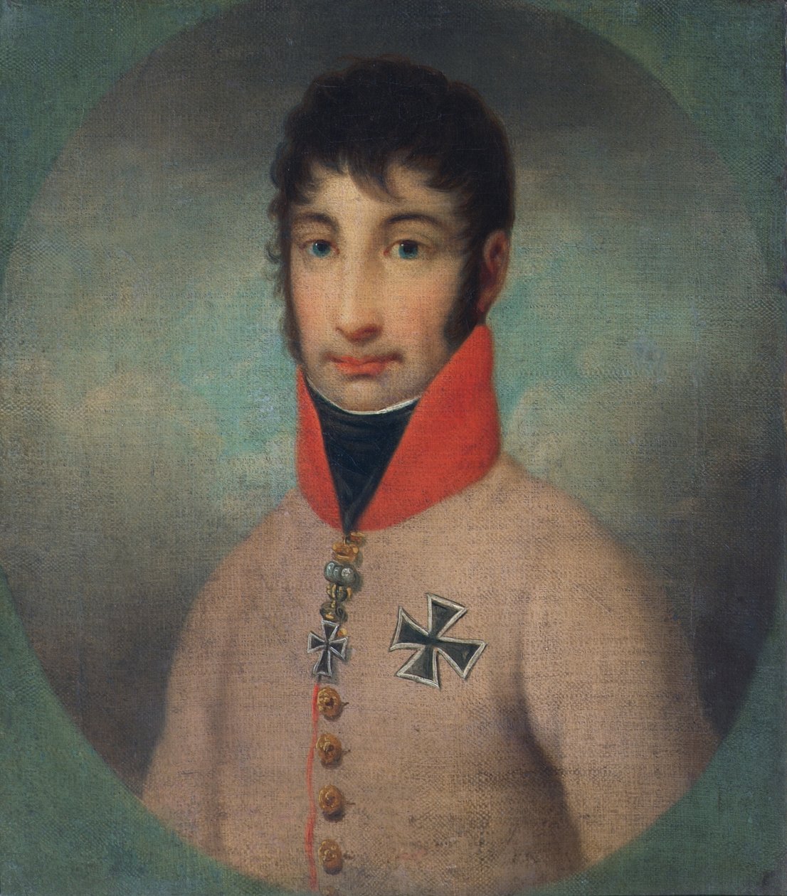 Portret van een heer door Unbekannter Künstler