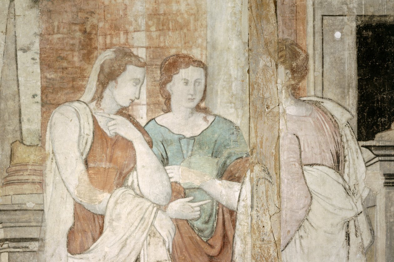 Hill Hall, Cupido en Psyche muurschildering door Unbekannter Künstler