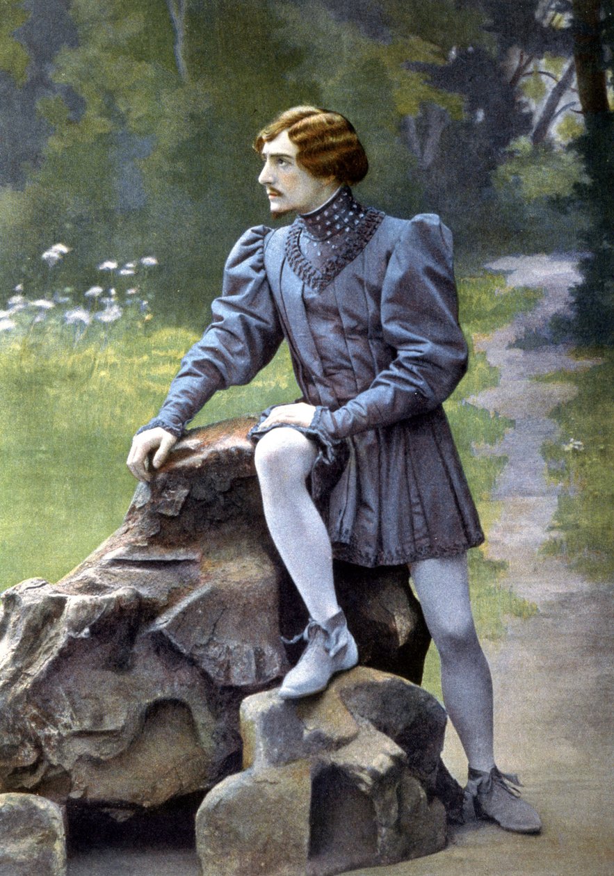 Jean Perrier als Pelleas door Unbekannter Künstler