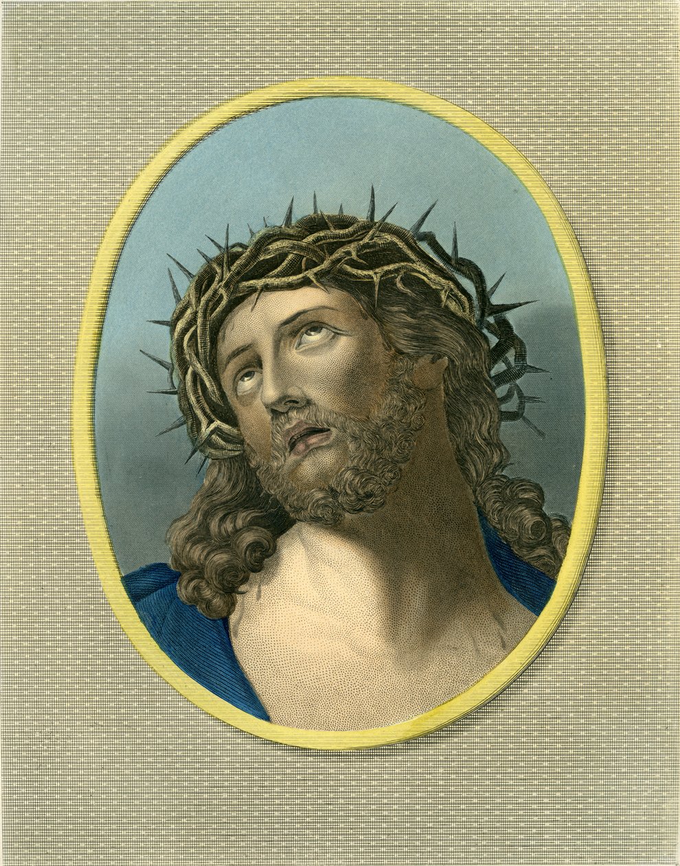 Jezus Christus gekroond met doornen - Bijbel, Nieuwe Testament door Unbekannter Künstler