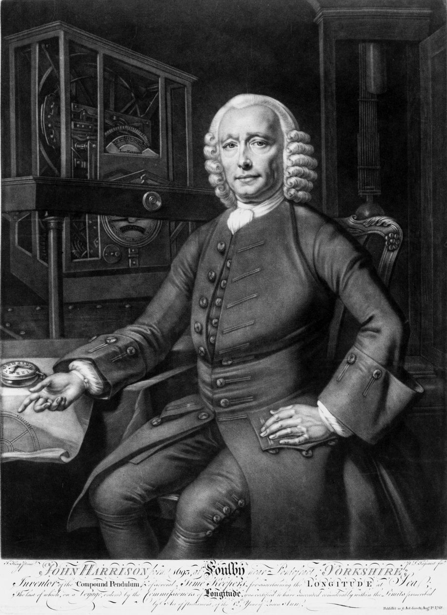 John Harrison, Engelse uitvinder en horlogemaker door Unbekannt