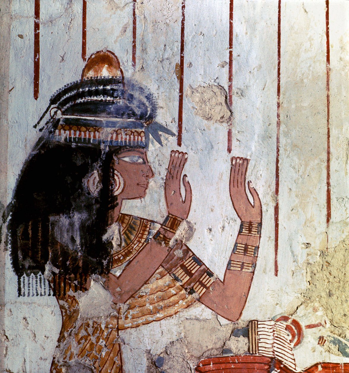 Luxor Thebe: Necropolis van de edelen, graf van de 18e Dynastie door Leopold Blonder