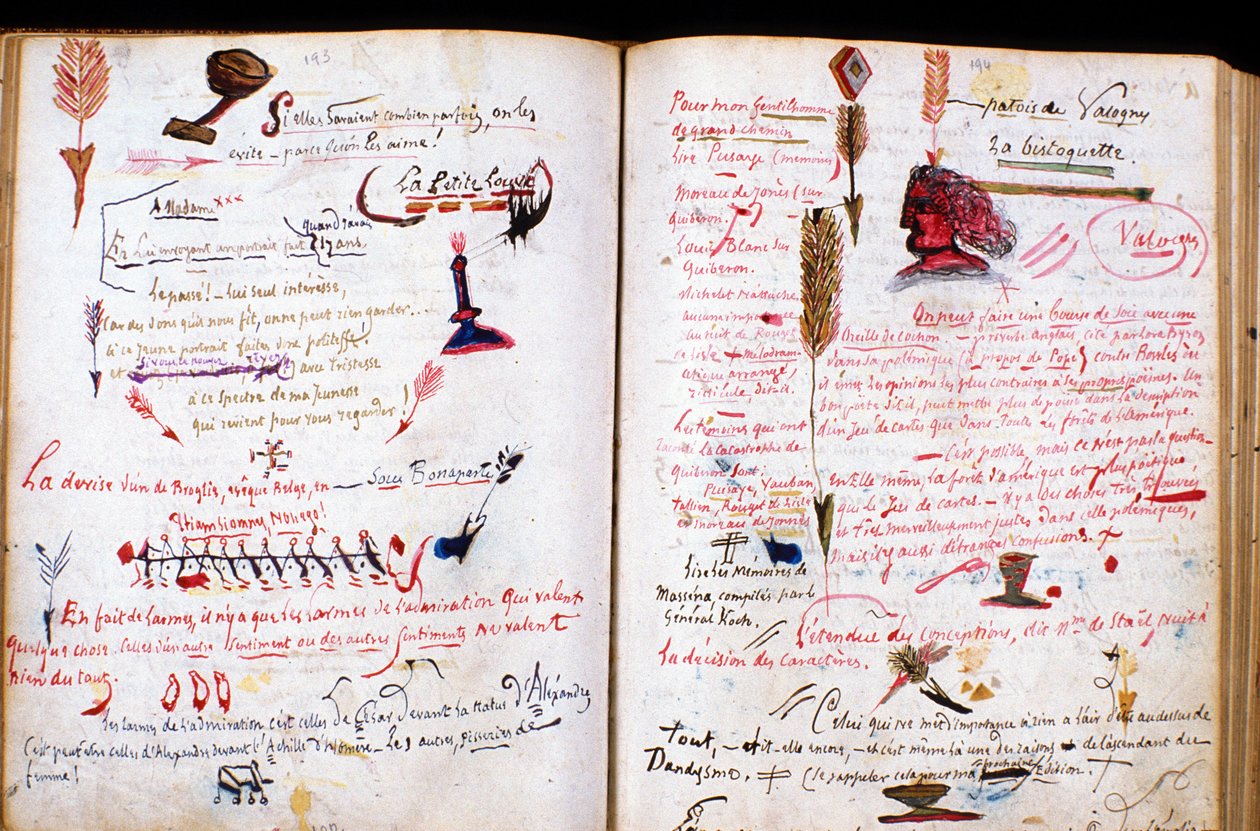 Manche N* 086, Musee de St Sauveur le Viscount, Manuscript door Jules Barbey d