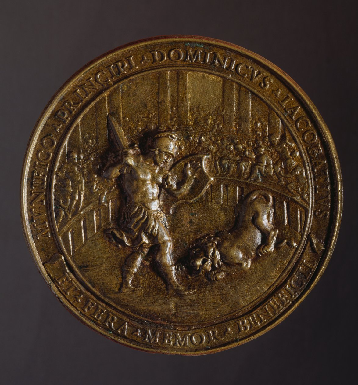 Medaille ter herdenking van de pest die Rome overspoelde in de jaren 1656-1657 door William M. Timlin