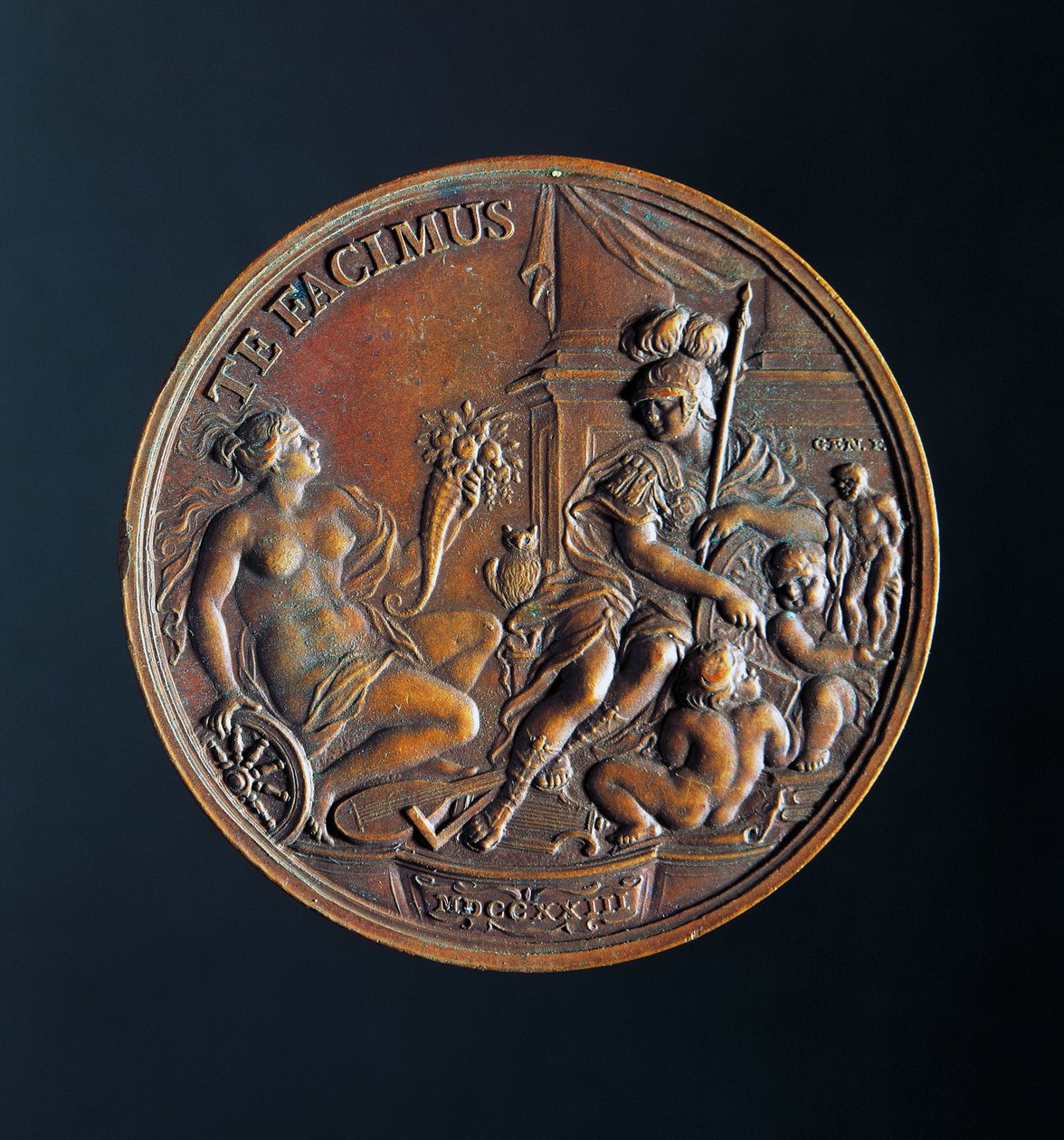 Medaille van Doge Alvise III Sebastiano Mocenigo door Benjamin Baud