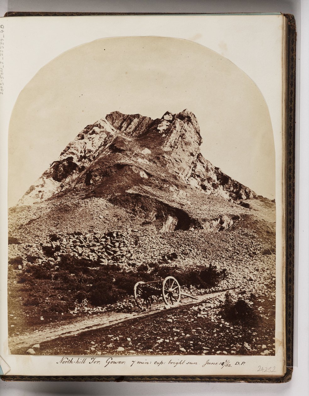 North Hill Tor, Gower Peninsula, Zuid-Wales, 14 juni 1862 door Unbekannt