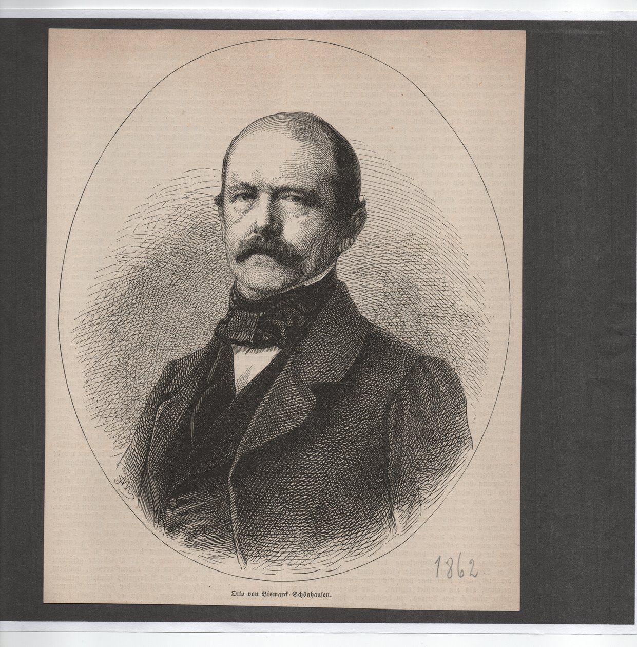 Otto von Bismarck-Schönhausen door Unbekannter Künstler