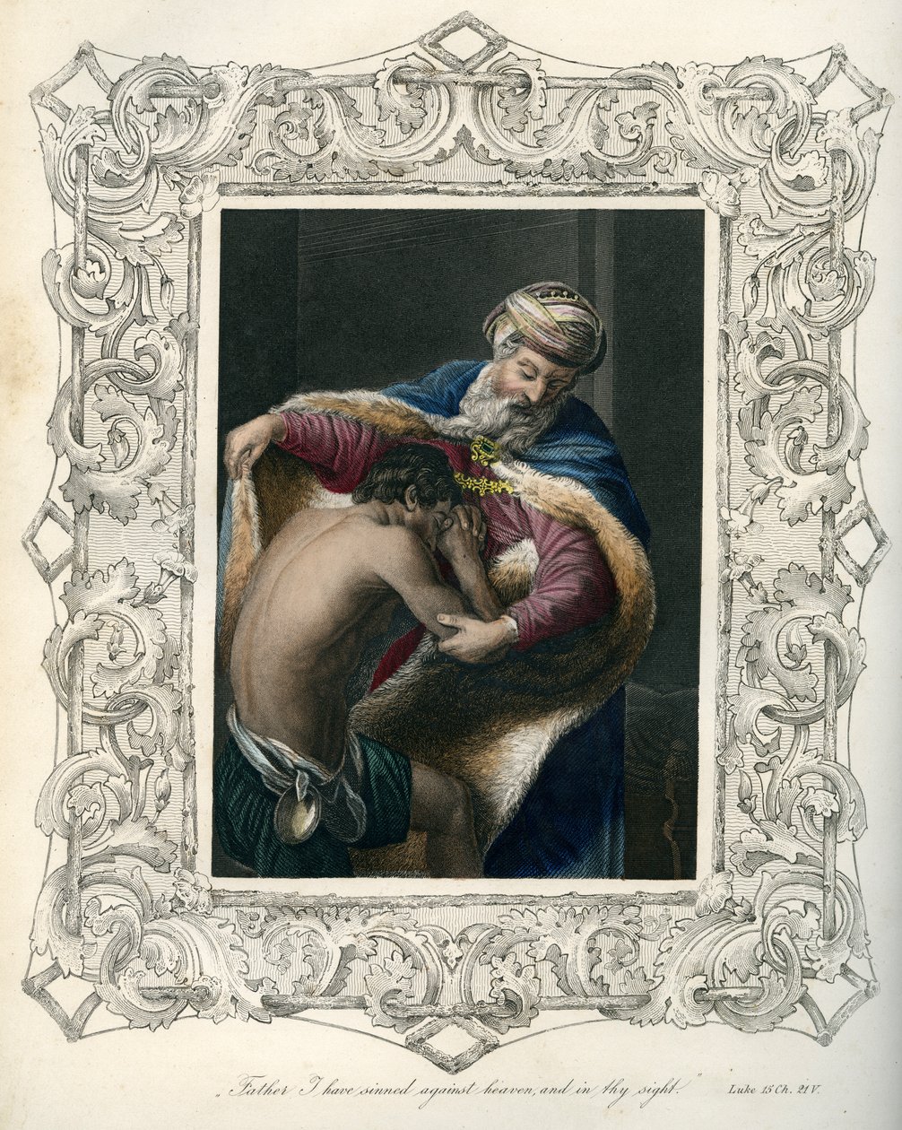 Parabel van de verloren zoon - Bijbel, Nieuwe Testament door Unbekannter Künstler