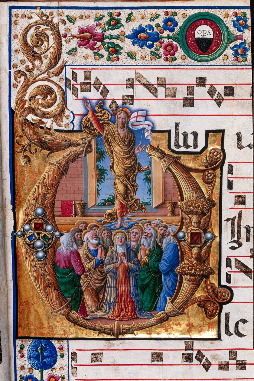 Piccolomini-bibliotheek: koorboek, cod. 23.8, ff. 66r met 