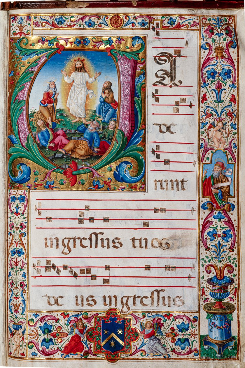Piccolomini-bibliotheek: koorboek, cod. 29.13, ff. 30r met 