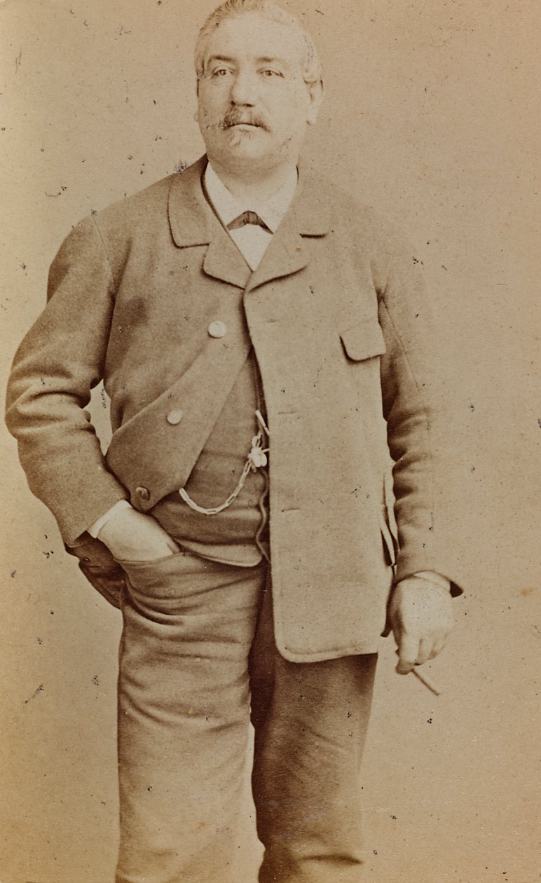 Portret van Henri Foucart overleden in Glasgow op 31/12/1841, gymnastiekleraar van de Prins Imperial, directeur van de school Olympe door Unbekannter Künstler