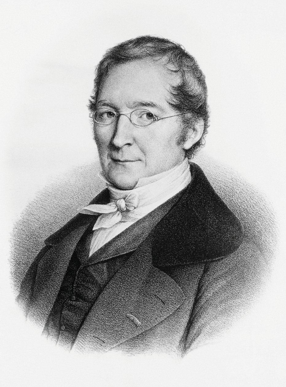 Portret van Joseph-Louis Gay-Lussac (1778-1850), Franse chemicus en natuurkundige, gravure door William M. Timlin