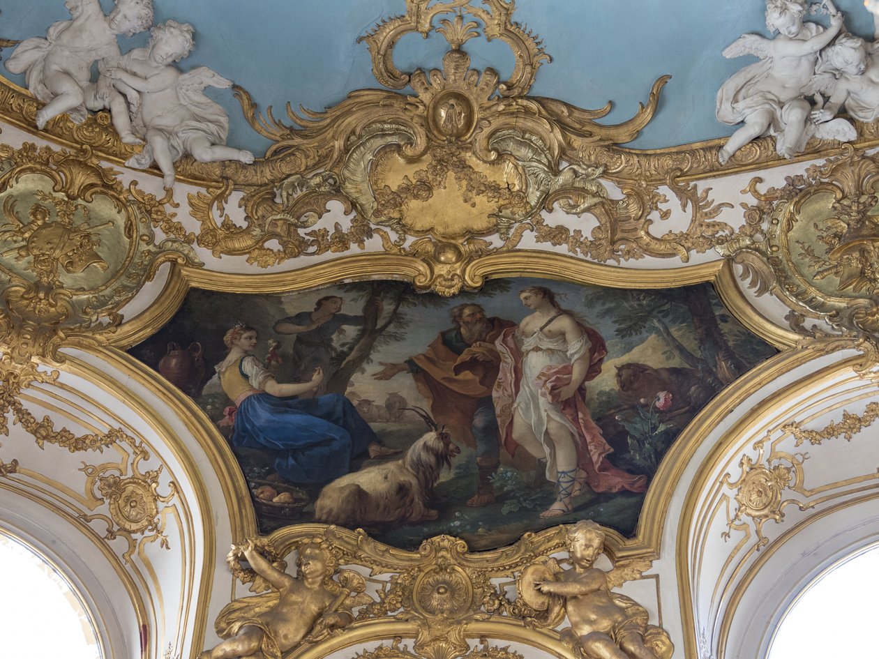 Psyche bij herders. Charles Joseph Natoire (1700-1777) door Unbekannt