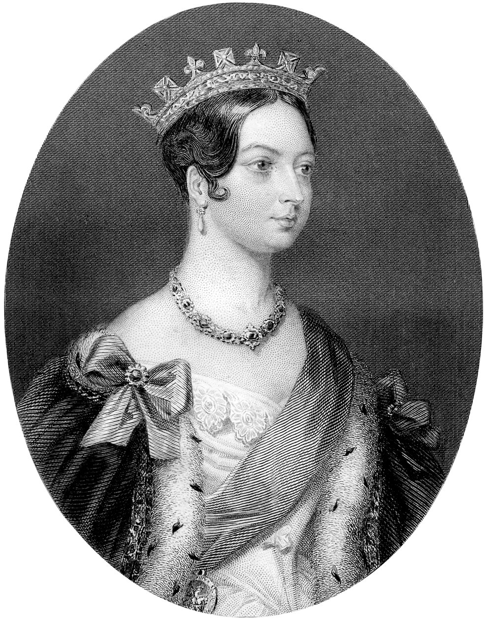 Koningin Victoria door Unbekannter Künstler