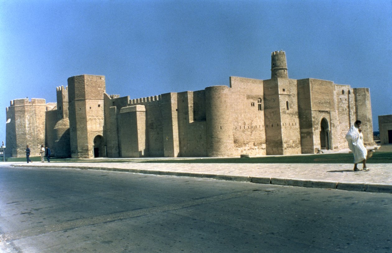 Ribat van Monastir gebouwd tijdens het bewind van Harun al-Rashid (786-809) door Unbekannt