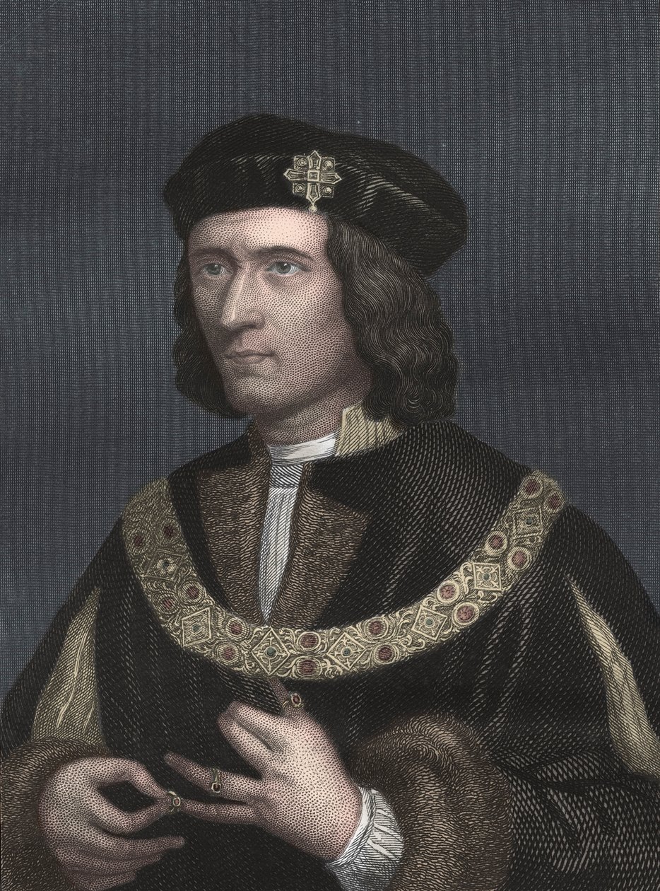 Richard III koning van Engeland door Unbekannter Künstler