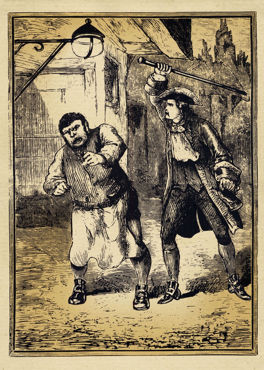 Sweeney Todd de duivelse barbier van Fleet Street door Unbekannter Künstler
