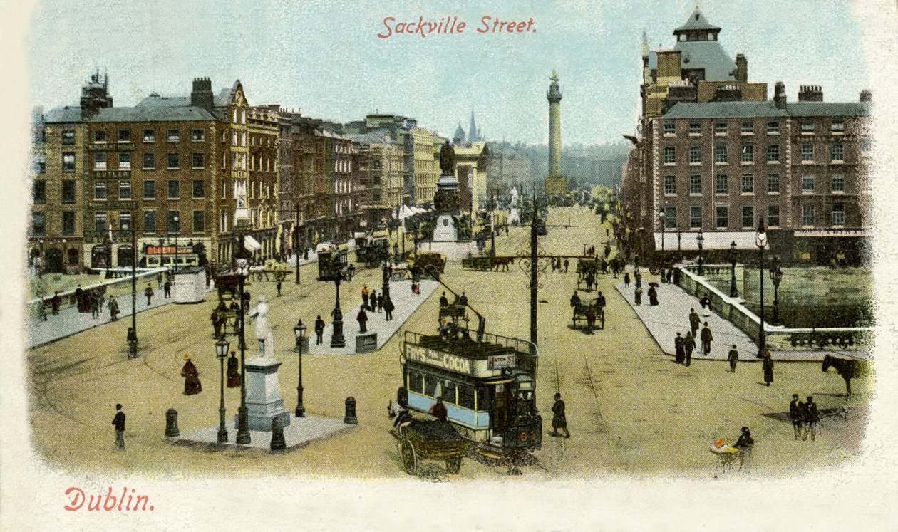Sackville Street, Dublin door Unbekannter Künstler