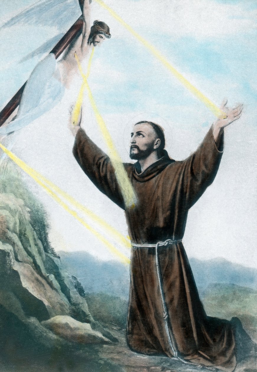 Scène uit het leven van Sint Franciscus van Assisi door Unbekannter Künstler