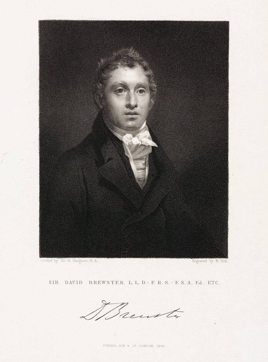 Sir David Brewster, Schotse natuurkundige door Unbekannt