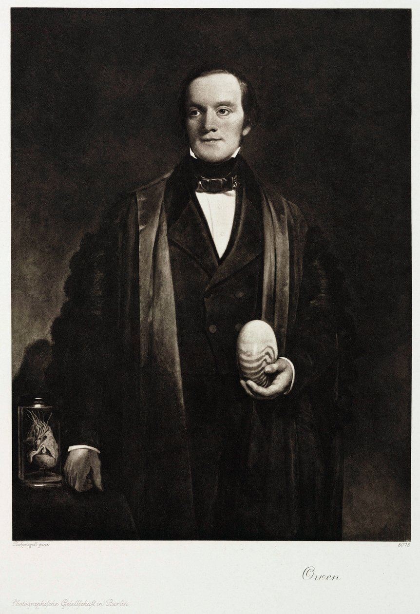Sir Richard Owen, Engelse natuuronderzoeker en paleontoloog, ca. 1845 door Unbekannt
