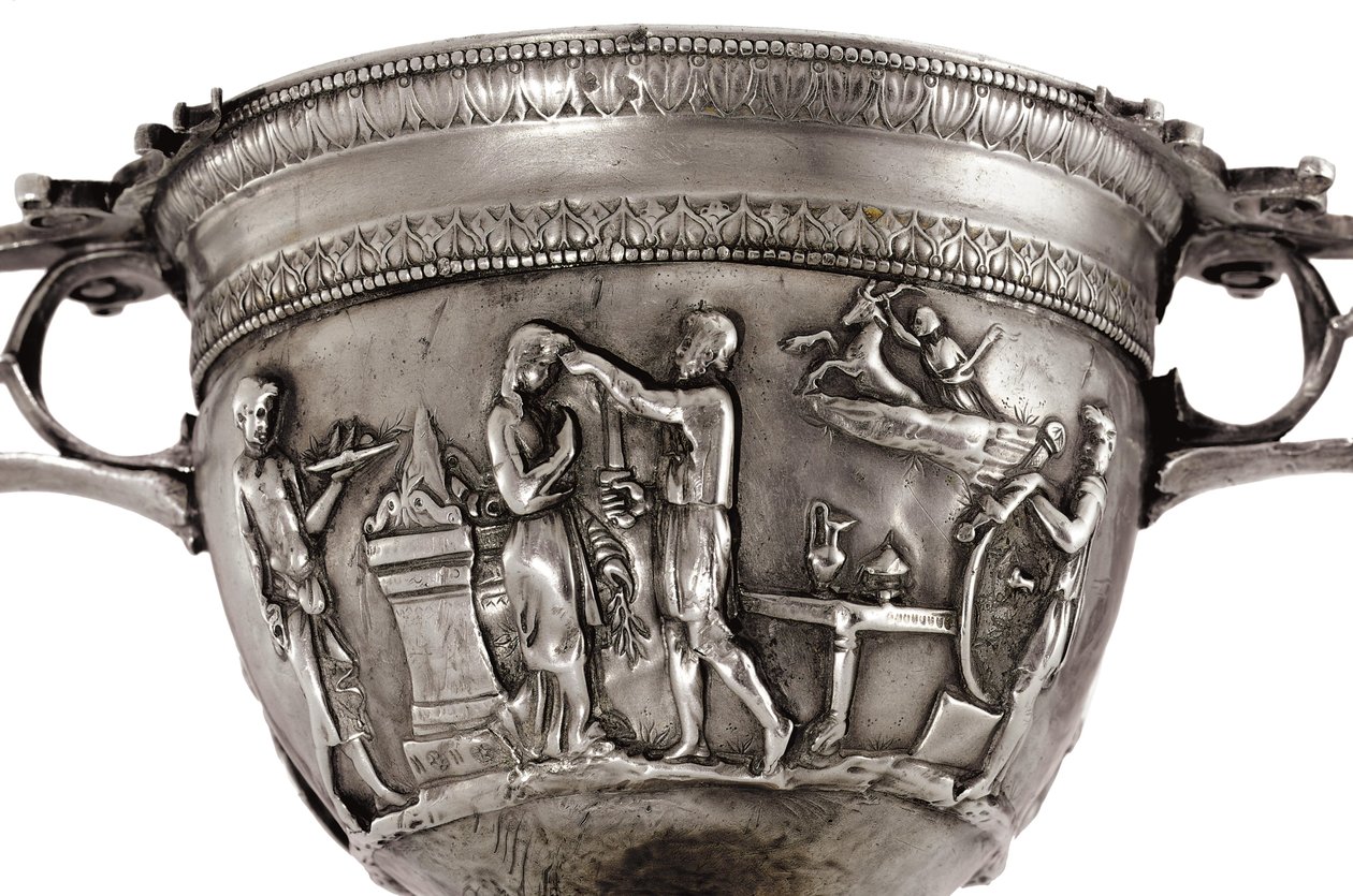 Skyphos, ca. laat 1e eeuw v.Chr. - vroeg 1e eeuw n.Chr. door Unbekannt