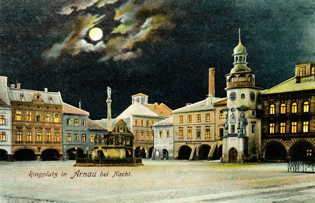 Plein in Hostinné (Duits: Arnau) 