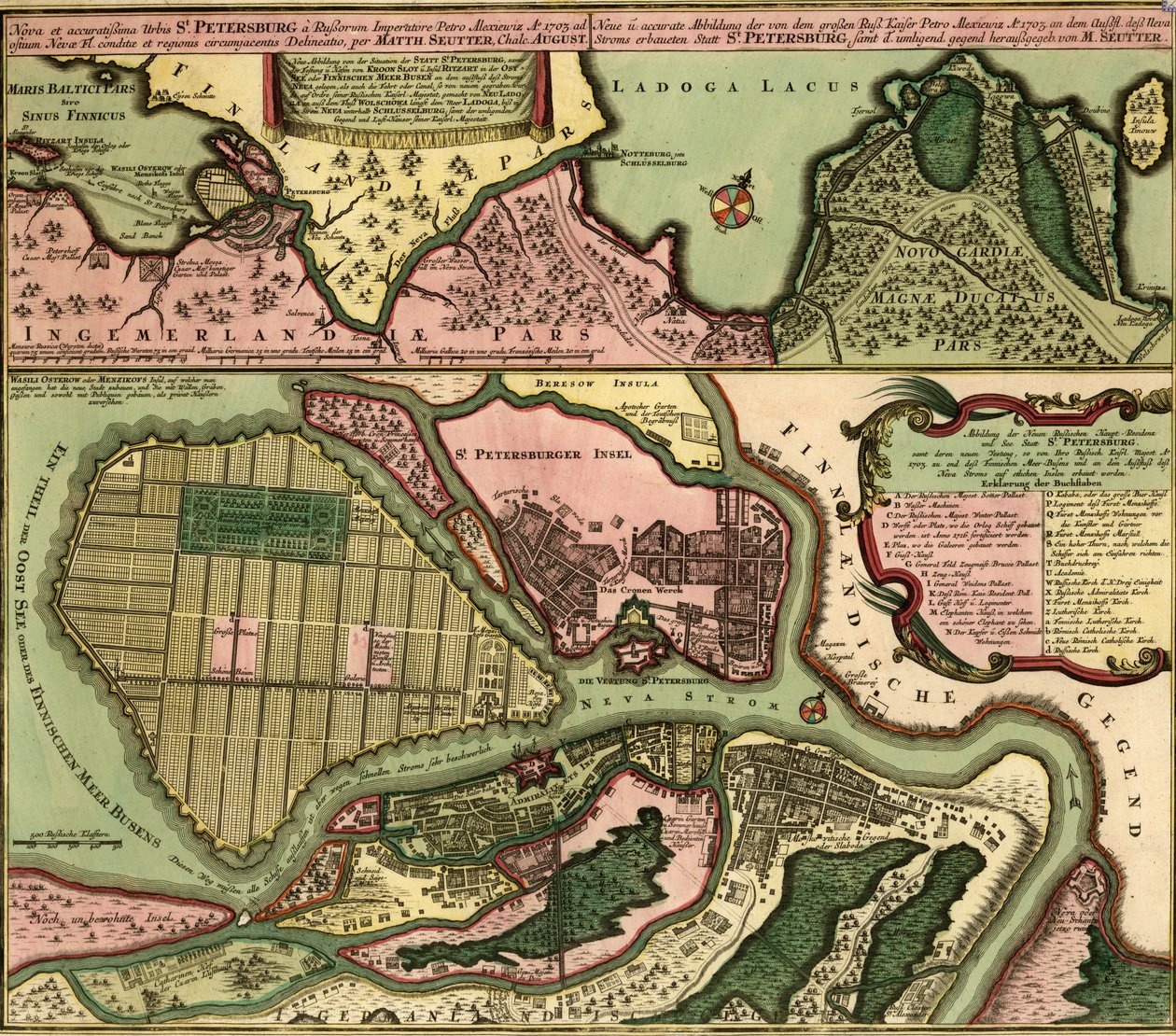 Sint-Petersburg, Rusland door Unbekannter Künstler