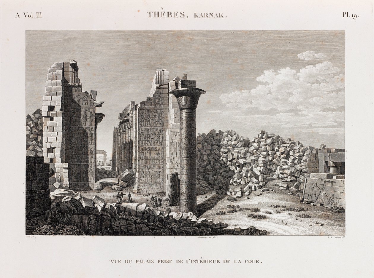 Thebe: Karnak door Unbekannt