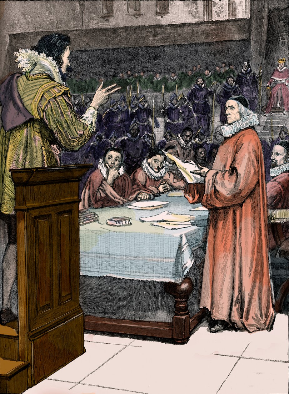 Proces van George Villiers door Unbekannter Künstler