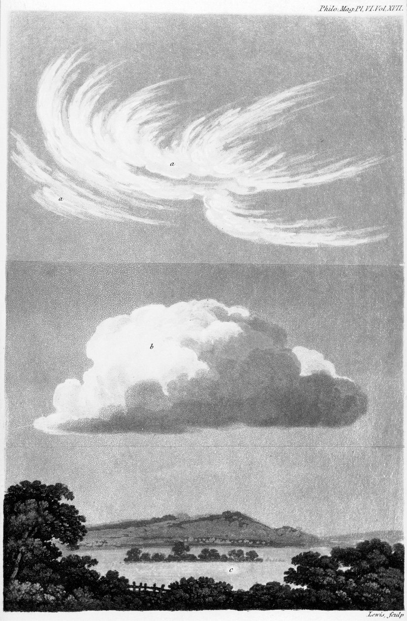 Soorten wolken door Unbekannt